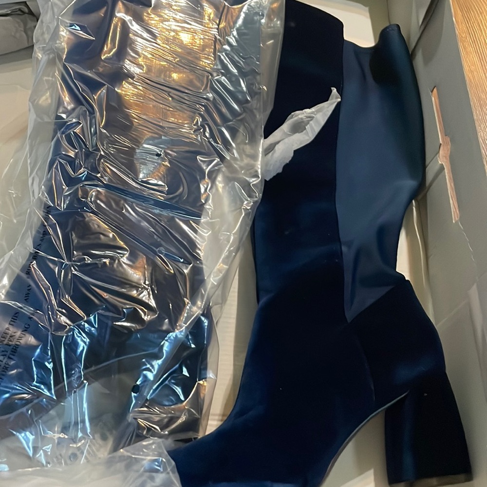 Nine West knee high suede boots